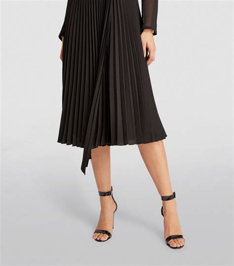 sandro pleated dress.